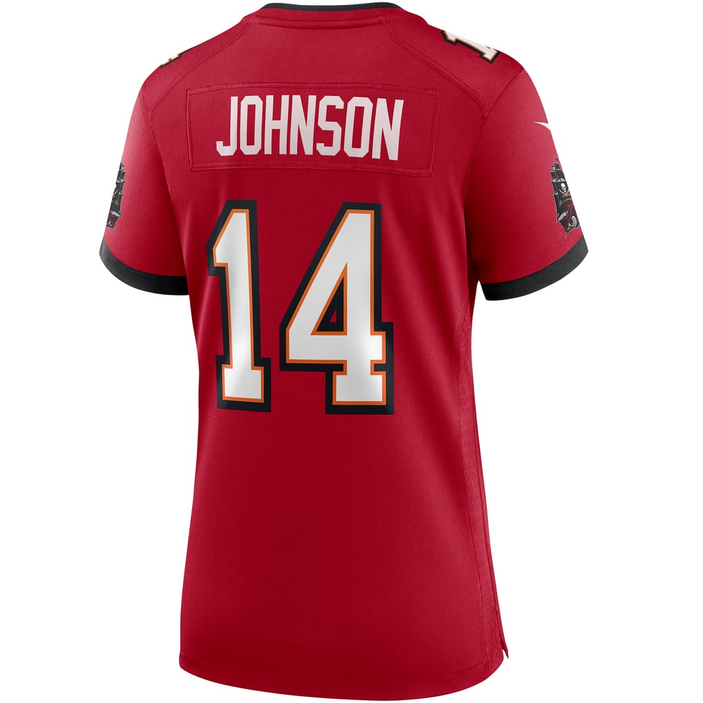 Women's Tampa Bay Buccaneers Brad Johnson Nike Red Game Retired Player Jersey - Image 4