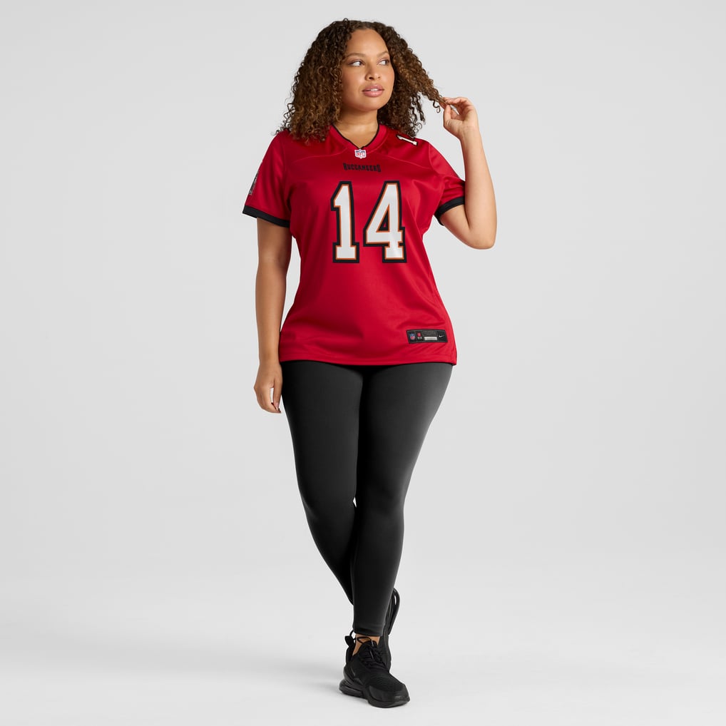 Women's Tampa Bay Buccaneers Brad Johnson Nike Red Game Retired Player Jersey - Image 7