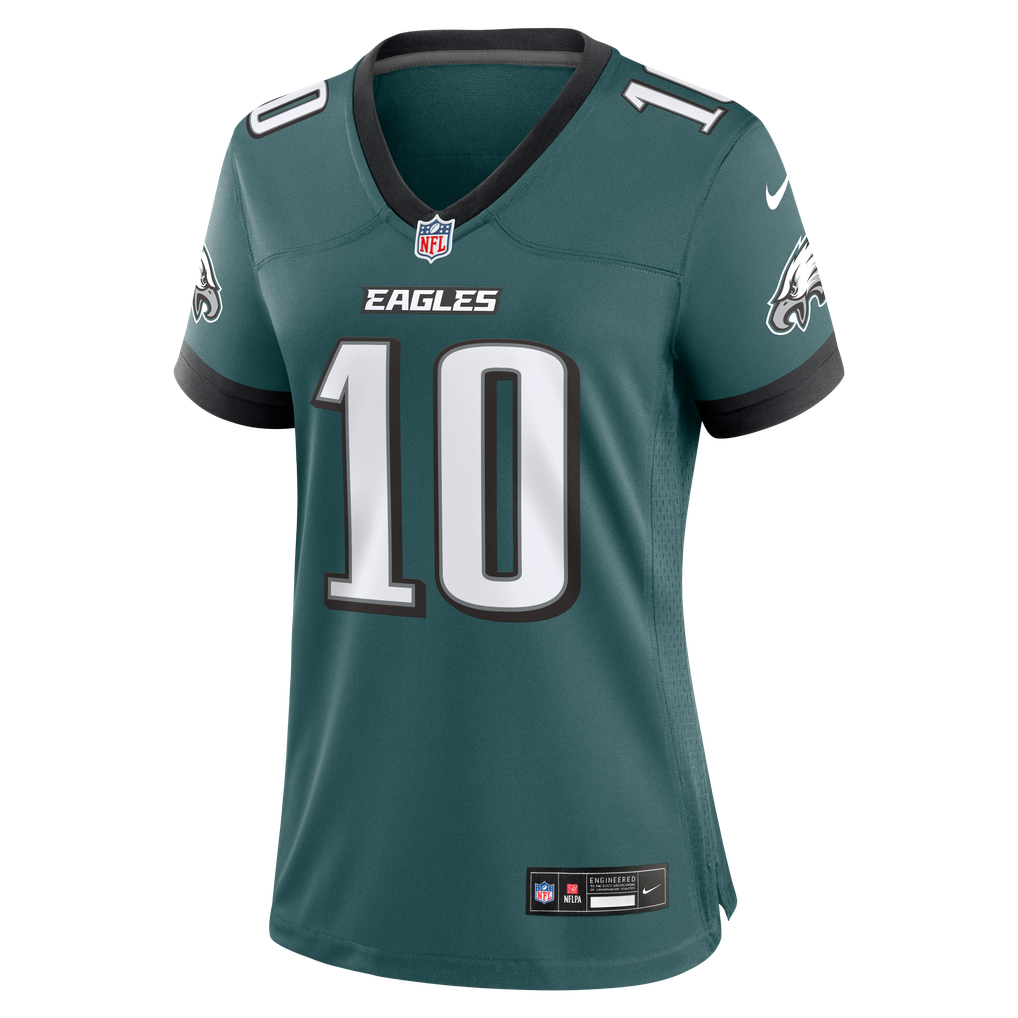 Women's Philadelphia Eagles Braden Mann Nike  Midnight Green Team Game Jersey - Image 3