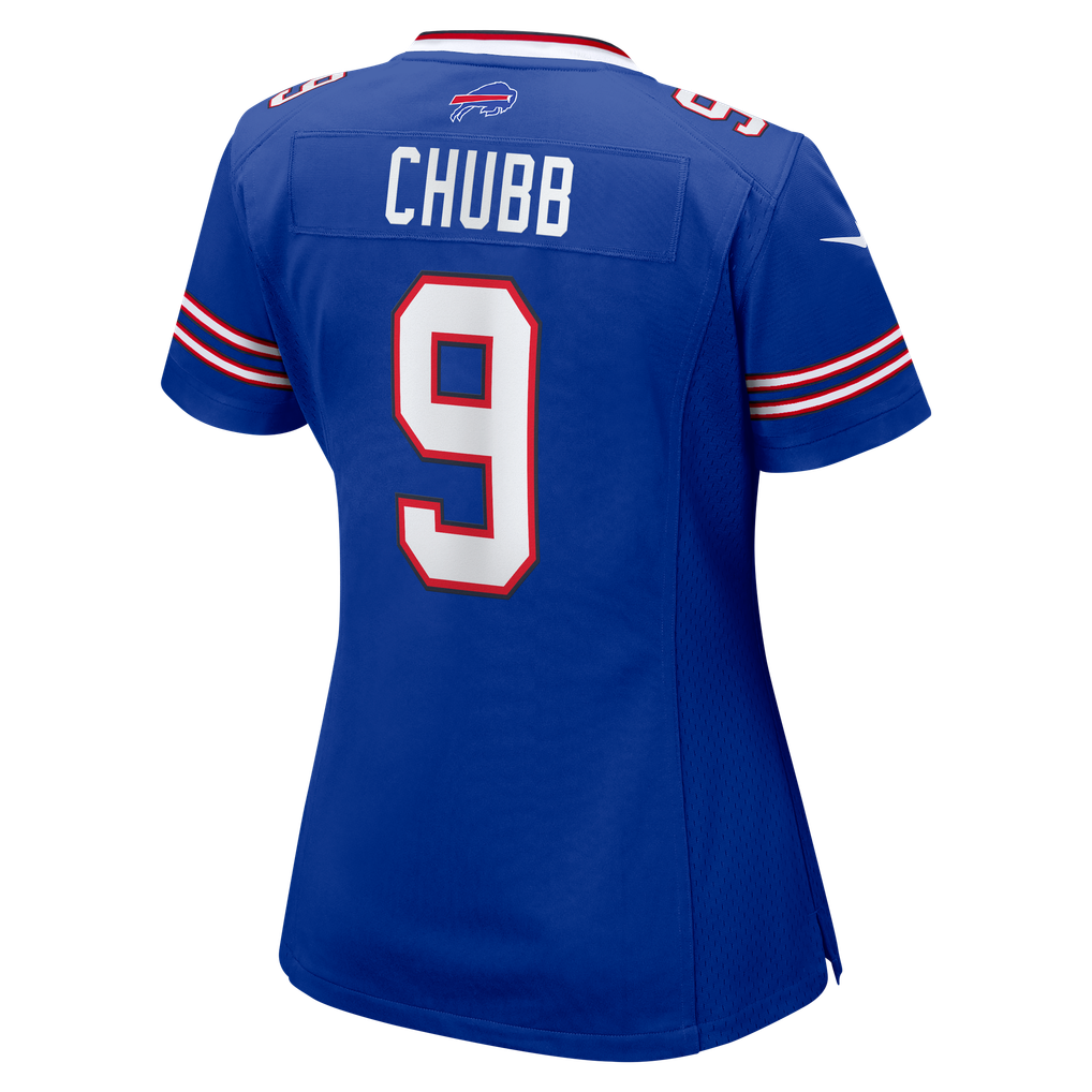 Women's Buffalo Bills Bradley Chubb Nike  Royal Team Game Jersey - Image 4