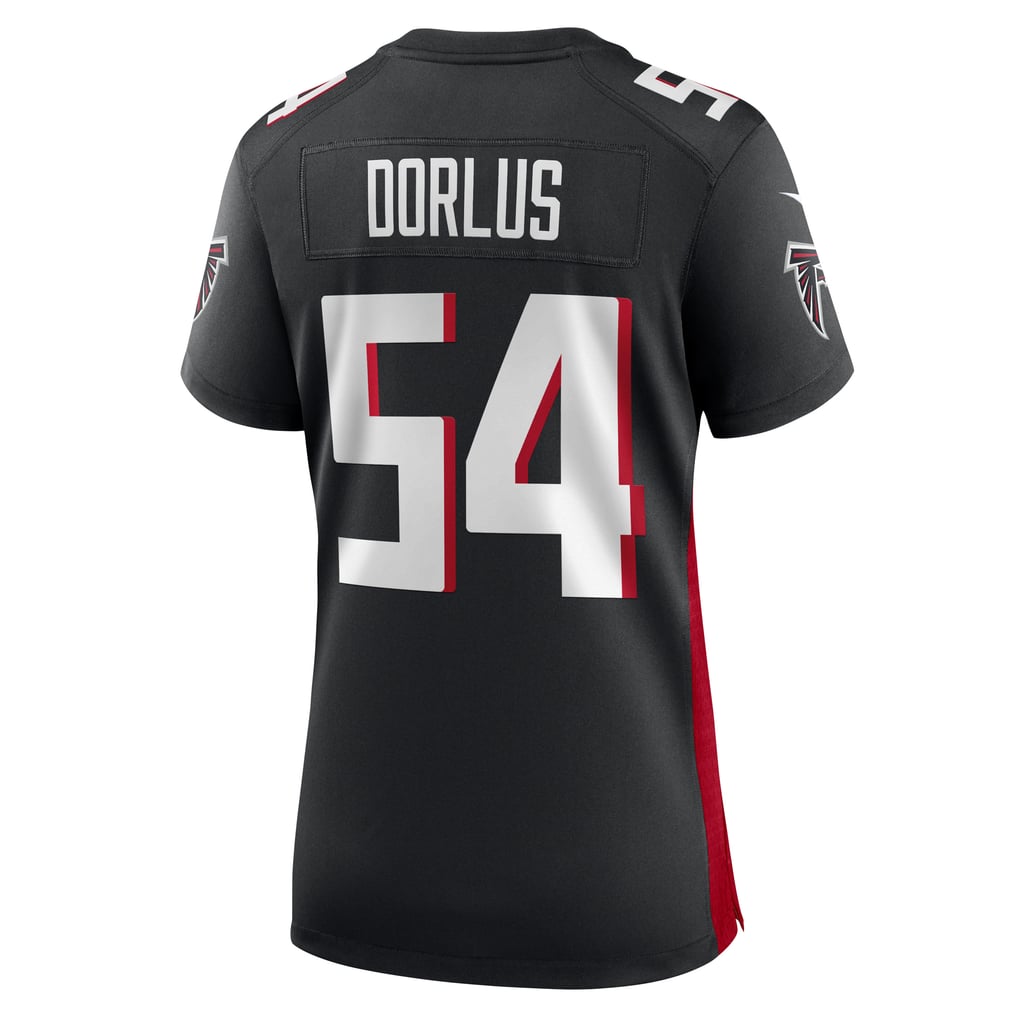 Women's Atlanta Falcons Brandon Dorlus Nike Black Team Game Jersey