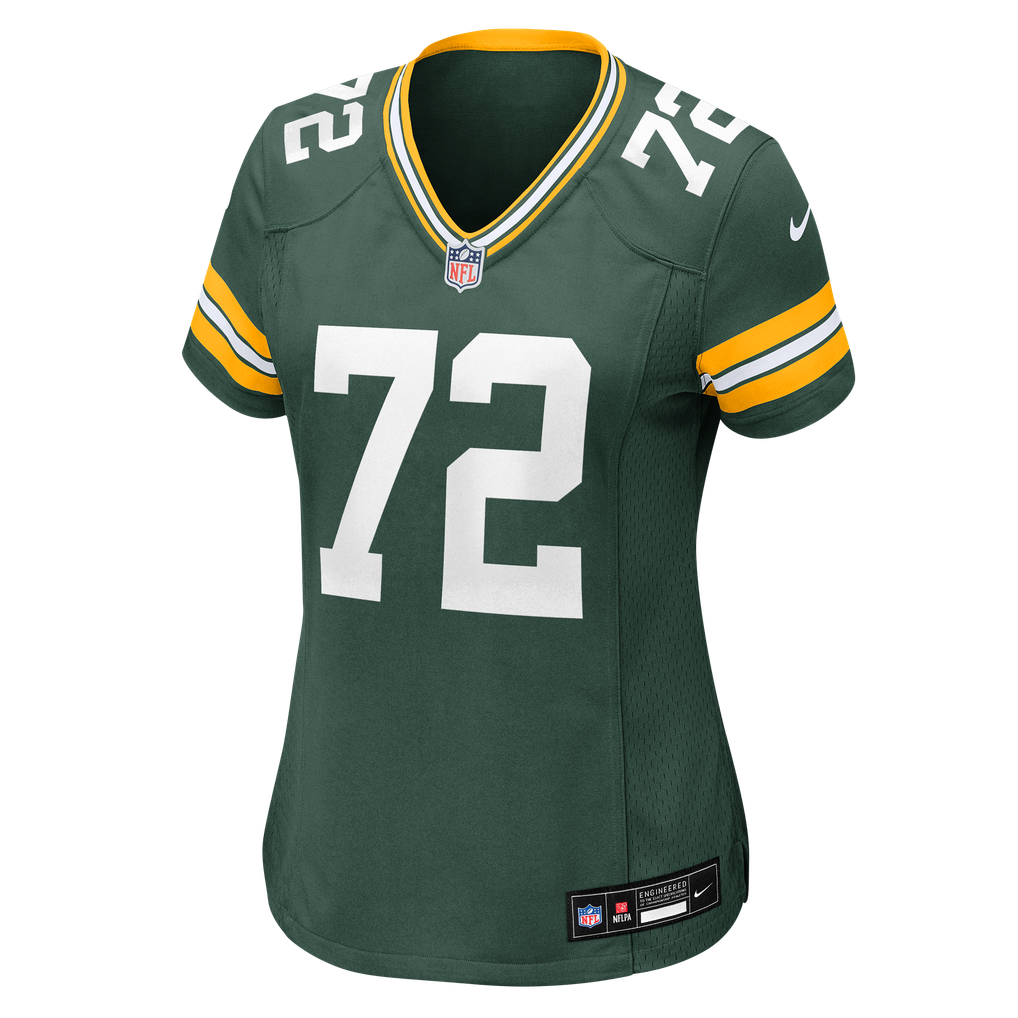 Women's Green Bay Packers Brant Banks Nike  Green Team Game Jersey - Image 3