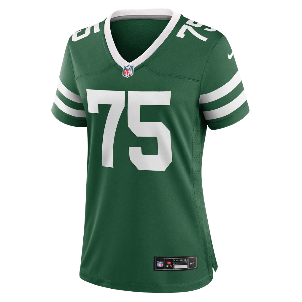 Women's New York Jets Brant Banks Nike Legacy Green Team Game Jersey - Image 7
