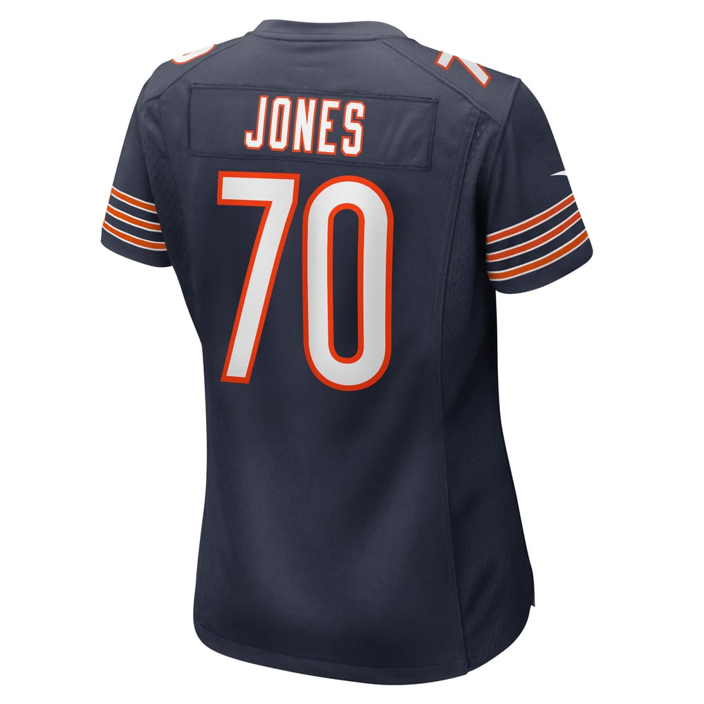 Women's Chicago Bears Braxton Jones Nike Navy Game Player Jersey - Image 4