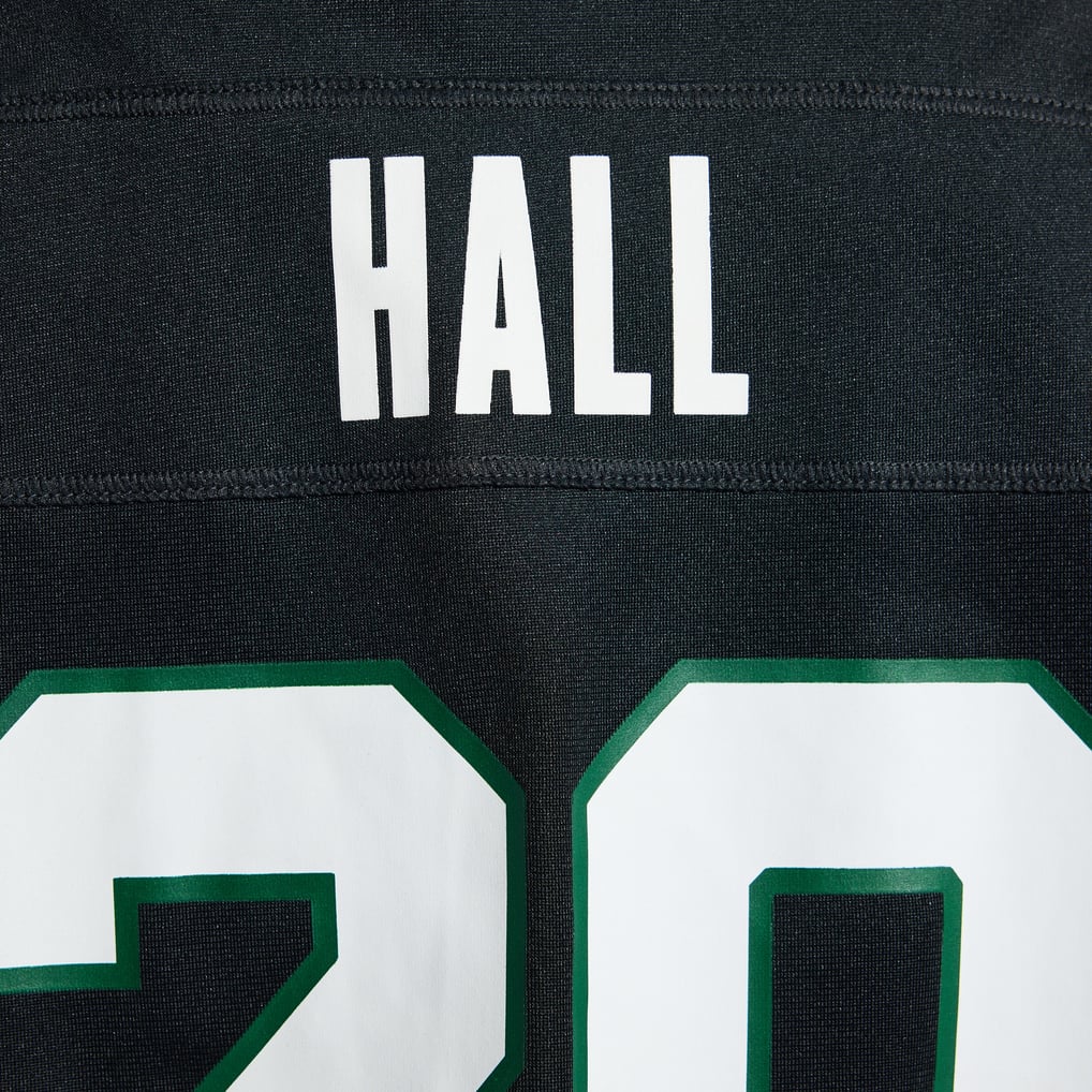 Women's New York Jets Breece Hall Nike Legacy Black Alternate Game Jersey - Image 13