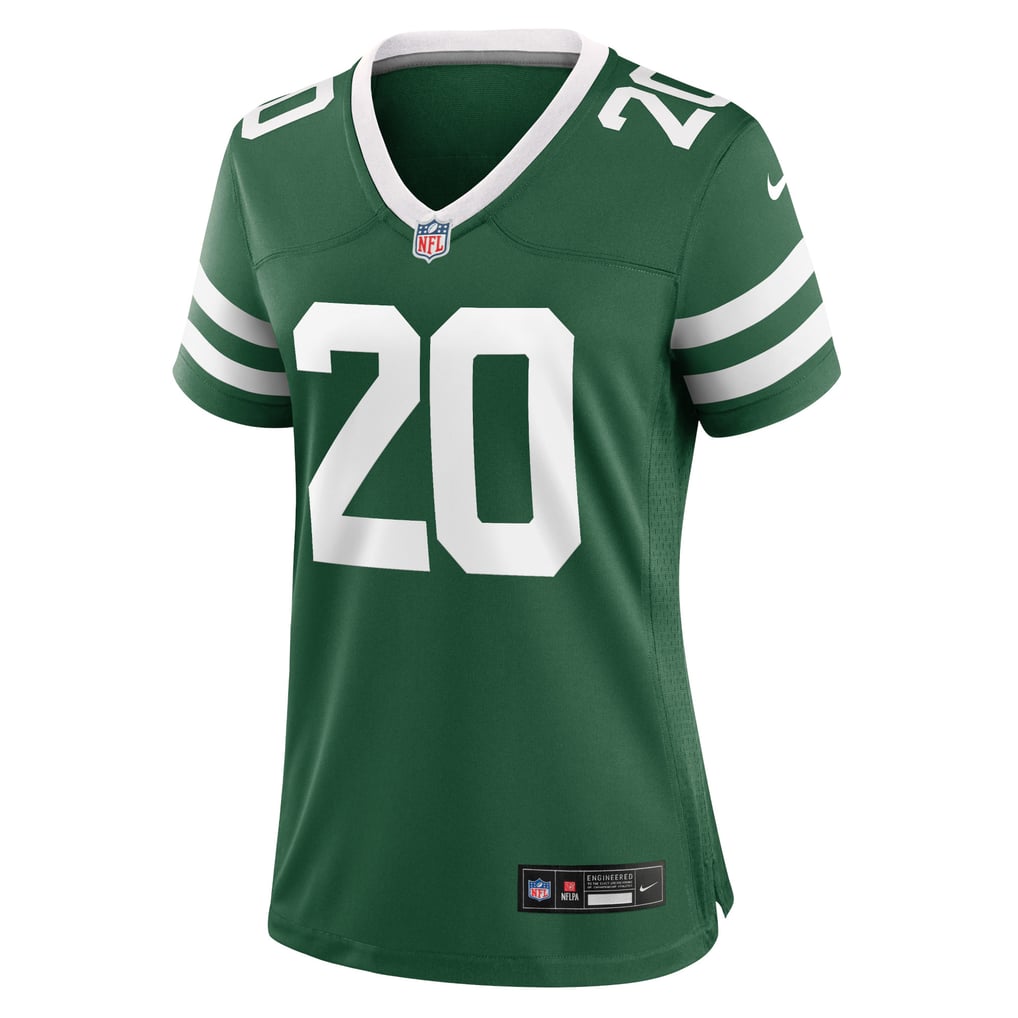 Women's New York Jets Breece Hall Nike Legacy Green Game Jersey - Image 3