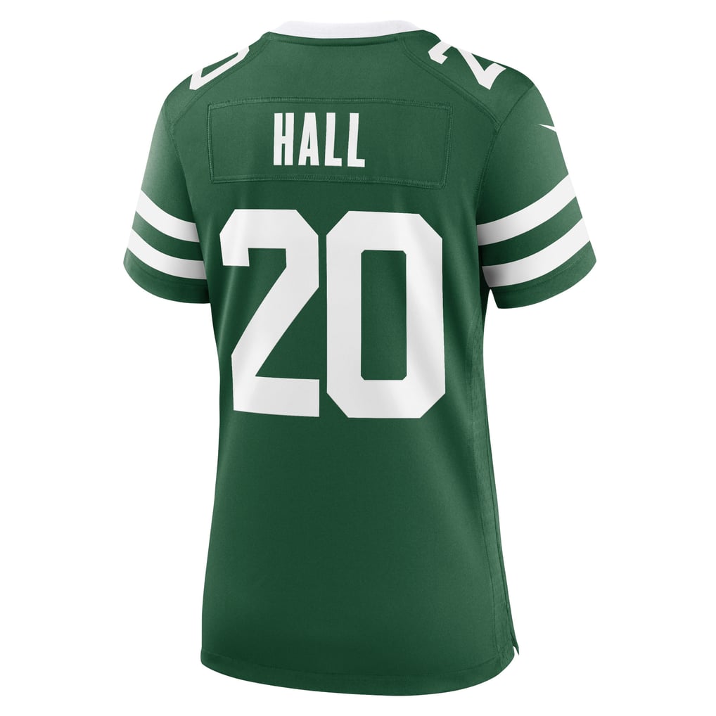 Women's New York Jets Breece Hall Nike Legacy Green Game Jersey - Image 4