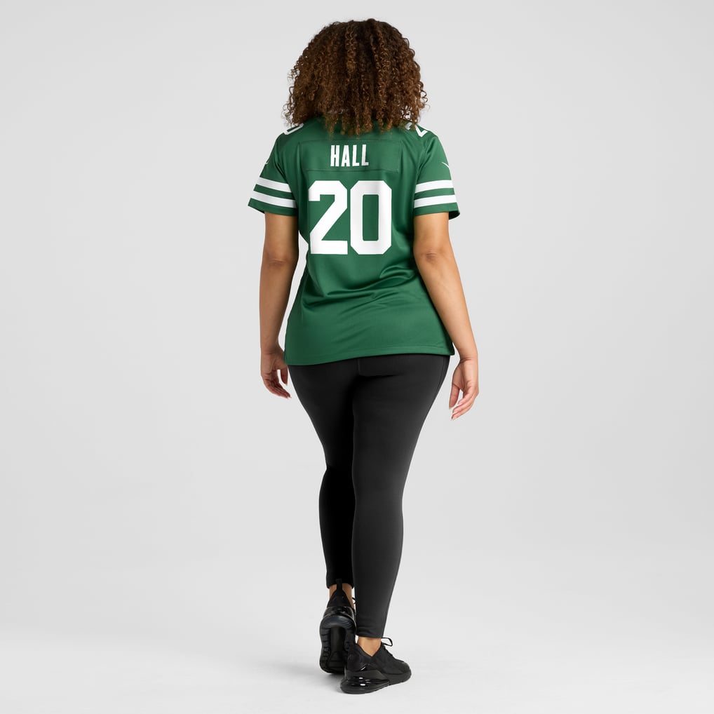 Women's New York Jets Breece Hall Nike Legacy Green Game Jersey - Image 8