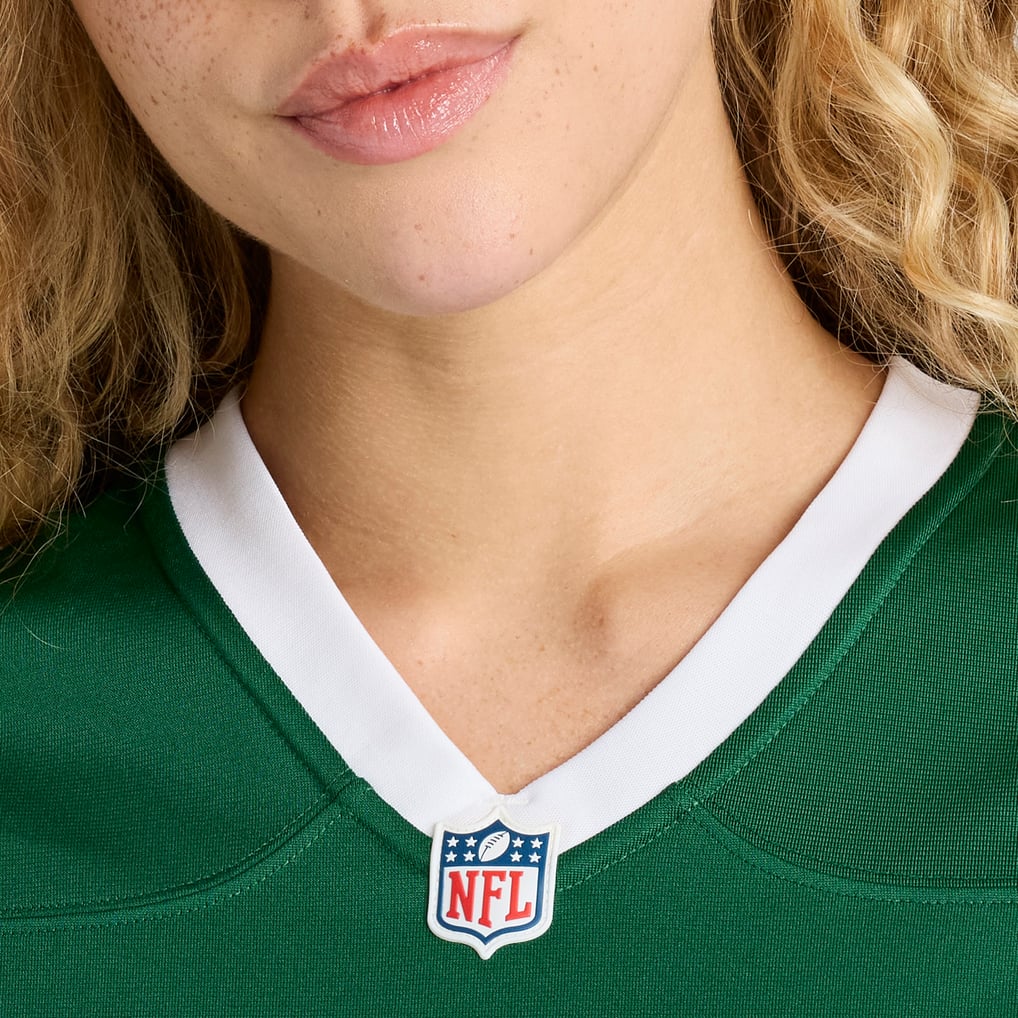 Women's New York Jets Breece Hall Nike Legacy Green Game Jersey - Image 9
