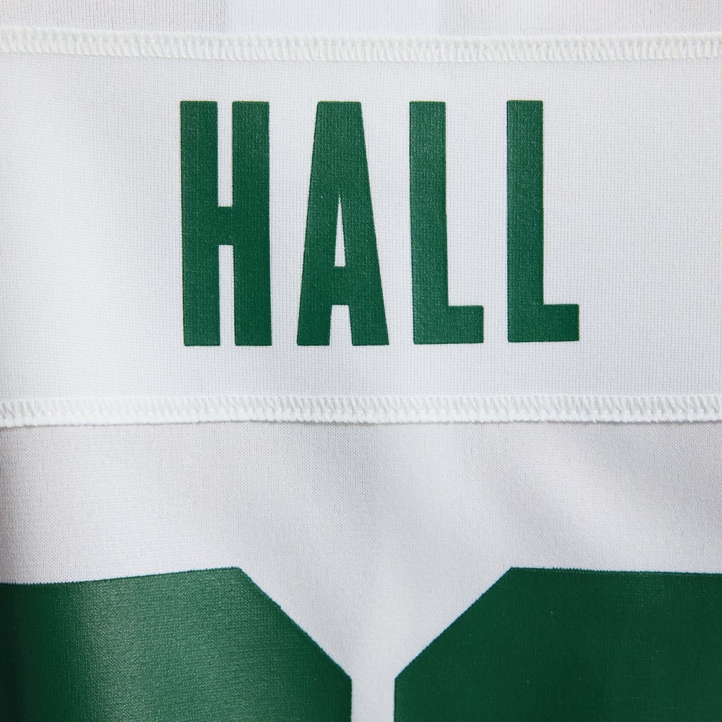 Women's New York Jets Breece Hall Nike Legacy White Game Jersey - Image 11