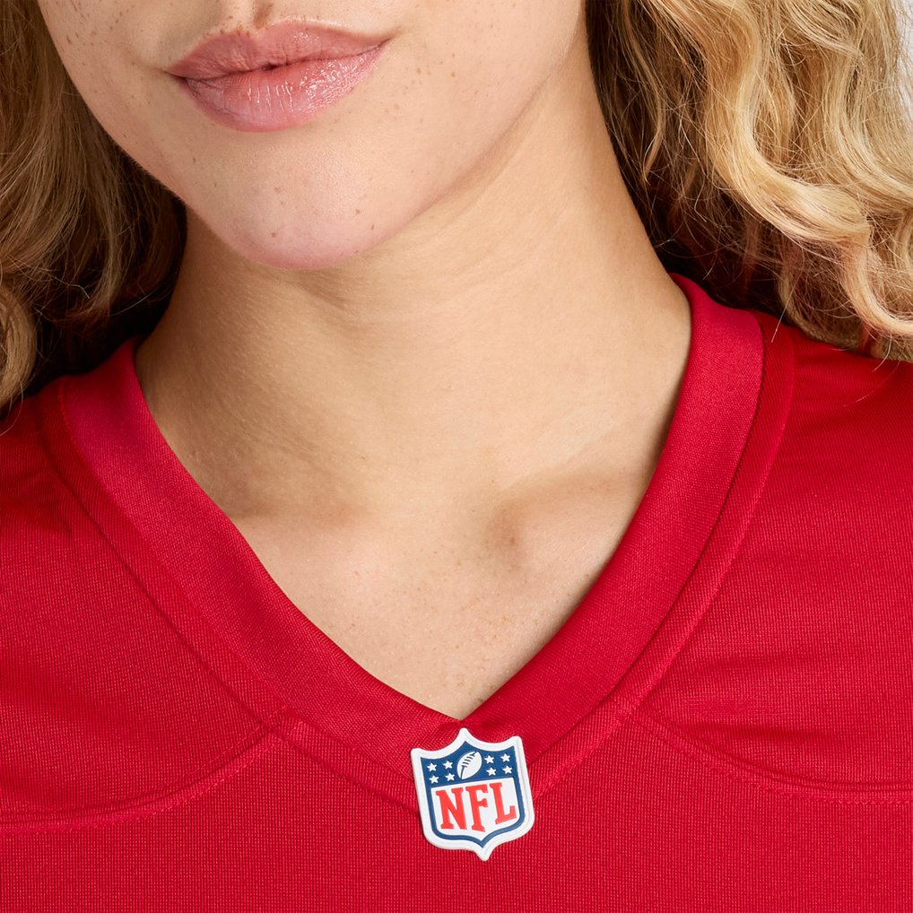 Women's San Francisco 49ers Brett Toth Nike  Scarlet Team Game Jersey - Image 9