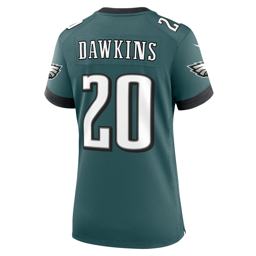 Women's Philadelphia Eagles Brian Dawkins Nike Midnight Green Retired Player Game Jersey - Image 4