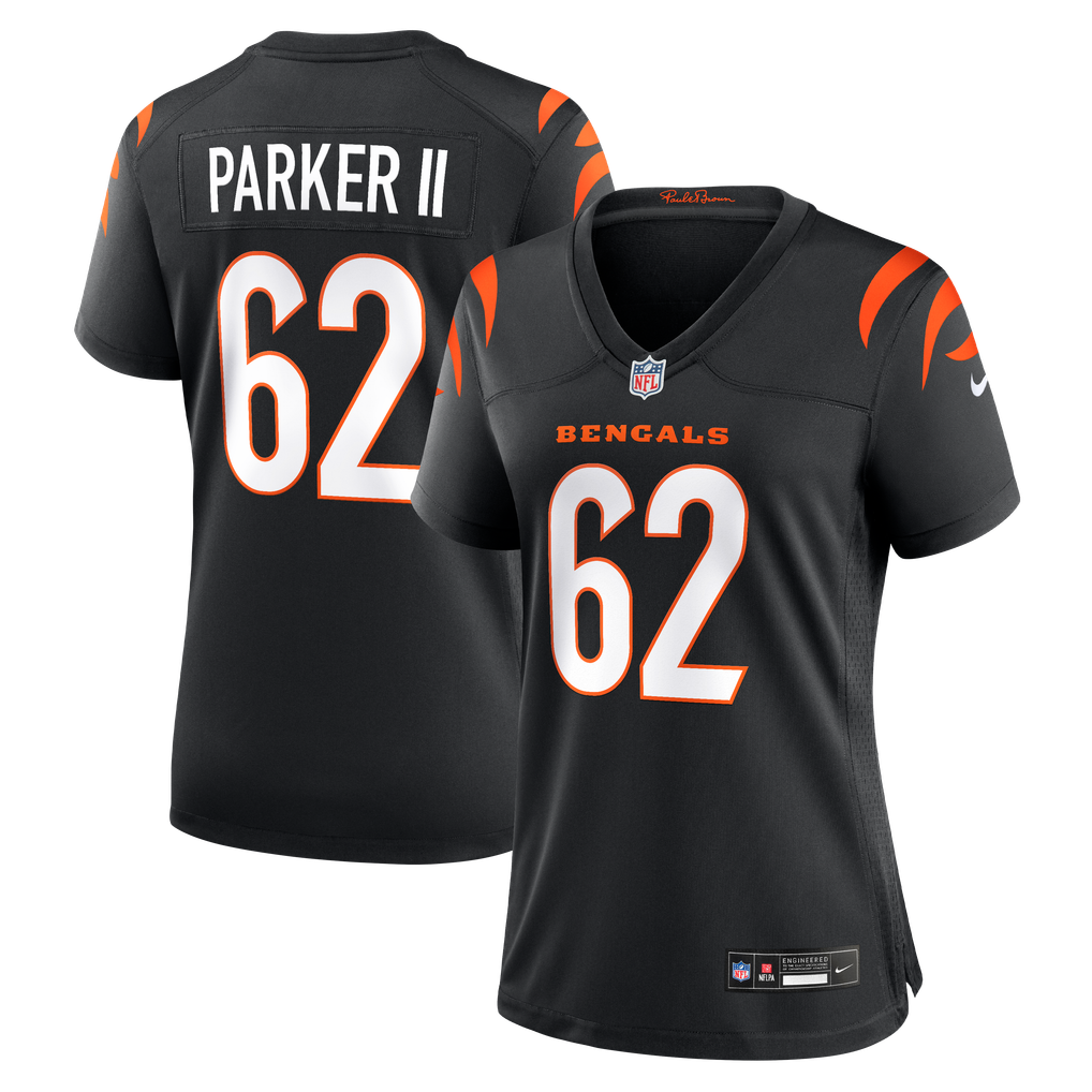Women's Cincinnati Bengals Brian Parker II Nike Black Team Game Jersey - Image 1