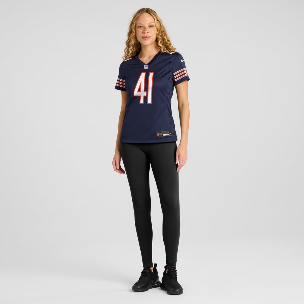 Women's Chicago Bears Brian Piccolo Nike Navy Game Retired Player Jersey - Image 5