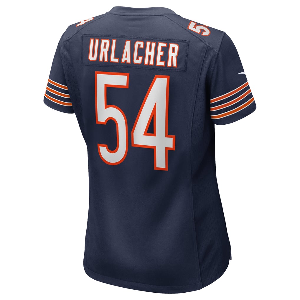 Women's Chicago Bears Brian Urlacher Nike Navy Game Retired Player Jersey - Image 4
