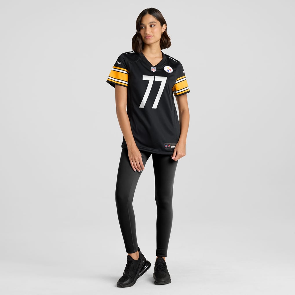 Women's Pittsburgh Steelers Broderick Jones Nike  Black  Game Jersey - Image 5