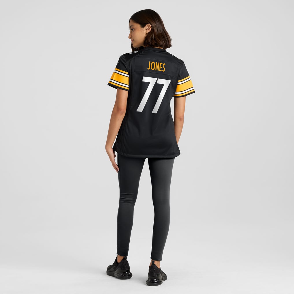 Women's Pittsburgh Steelers Broderick Jones Nike  Black  Game Jersey - Image 6