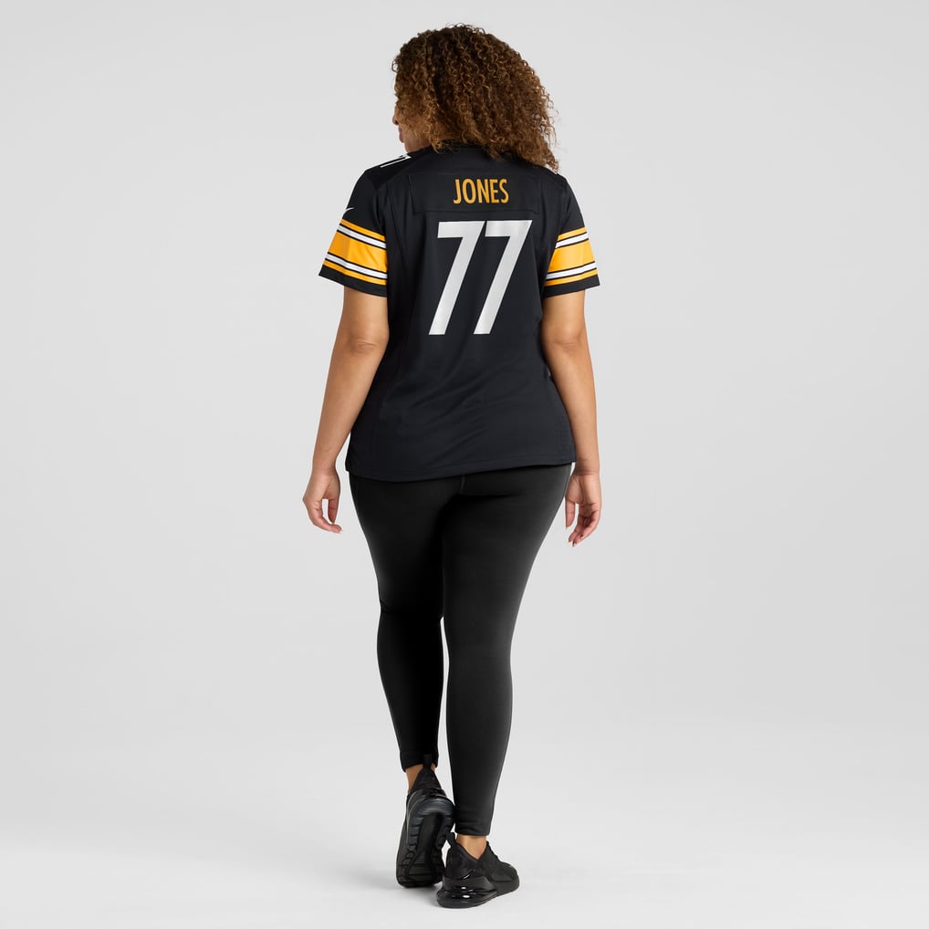 Women's Pittsburgh Steelers Broderick Jones Nike  Black  Game Jersey - Image 8