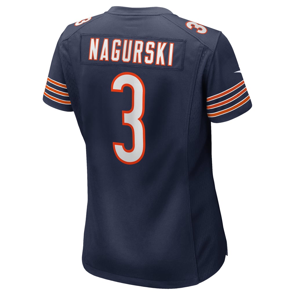 Women's Chicago Bears Bronko Nagurski Nike Navy Game Retired Player Jersey - Image 4