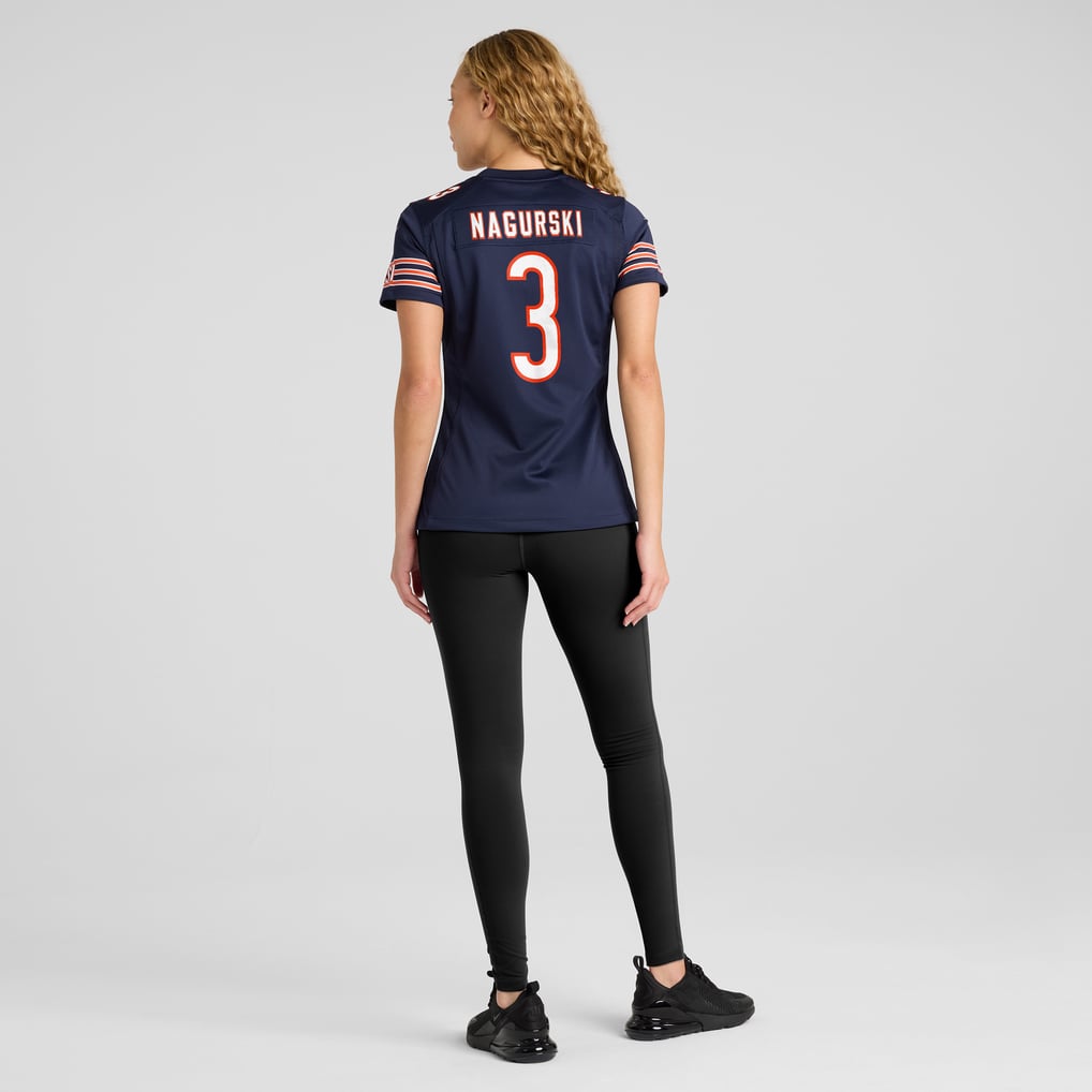 Women's Chicago Bears Bronko Nagurski Nike Navy Game Retired Player Jersey - Image 6