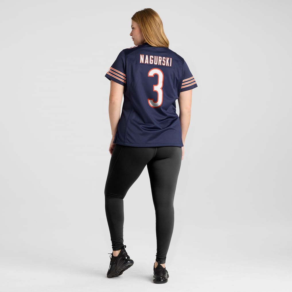Women's Chicago Bears Bronko Nagurski Nike Navy Game Retired Player Jersey - Image 8