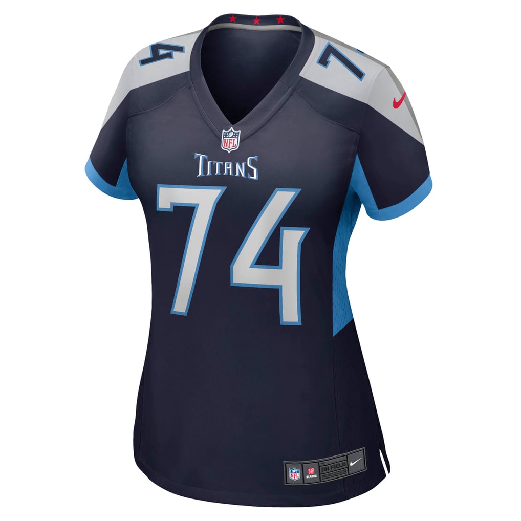 Women's Tennessee Titans Bruce Matthews Nike Navy Retired Player Jersey - Image 3