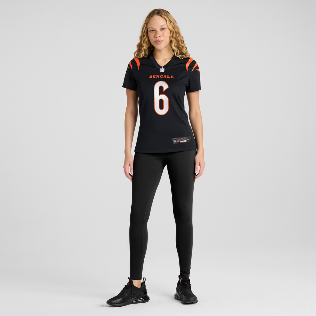 Women's Cincinnati Bengals Bryan Cook Nike Black Team Game Jersey - Image 5