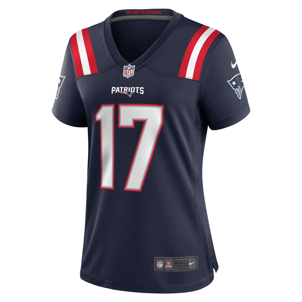 Women's New England Patriots Bryce Baringer Nike Navy Game Jersey - Image 3