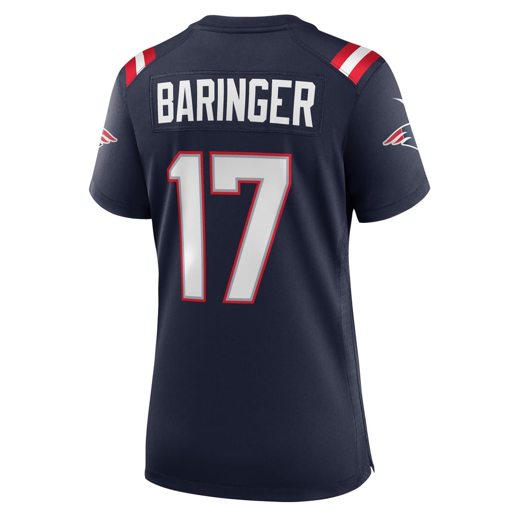 Women's New England Patriots Bryce Baringer Nike Navy Game Jersey - Image 4