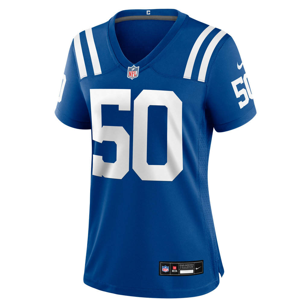 Women's Indianapolis Colts Bryce Boettcher Nike Royal Team Game Jersey - Image 7