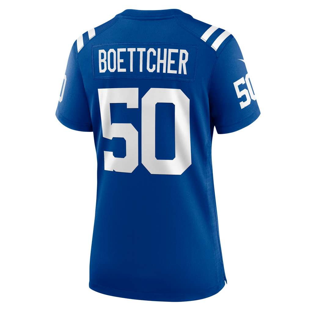 Women's Indianapolis Colts Bryce Boettcher Nike Royal Team Game Jersey - Image 8
