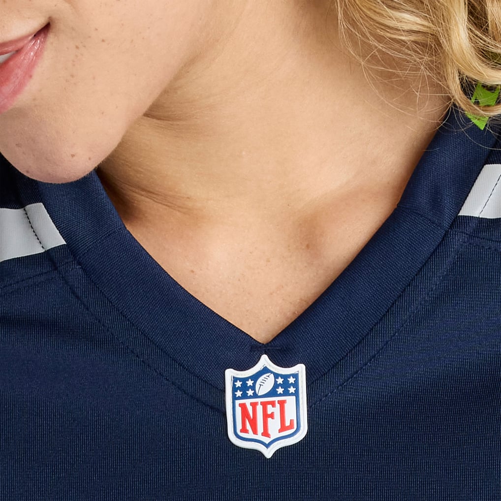 Women's Seattle Seahawks Bryce Cabeldue Nike  College Navy Team Game Jersey - Image 9