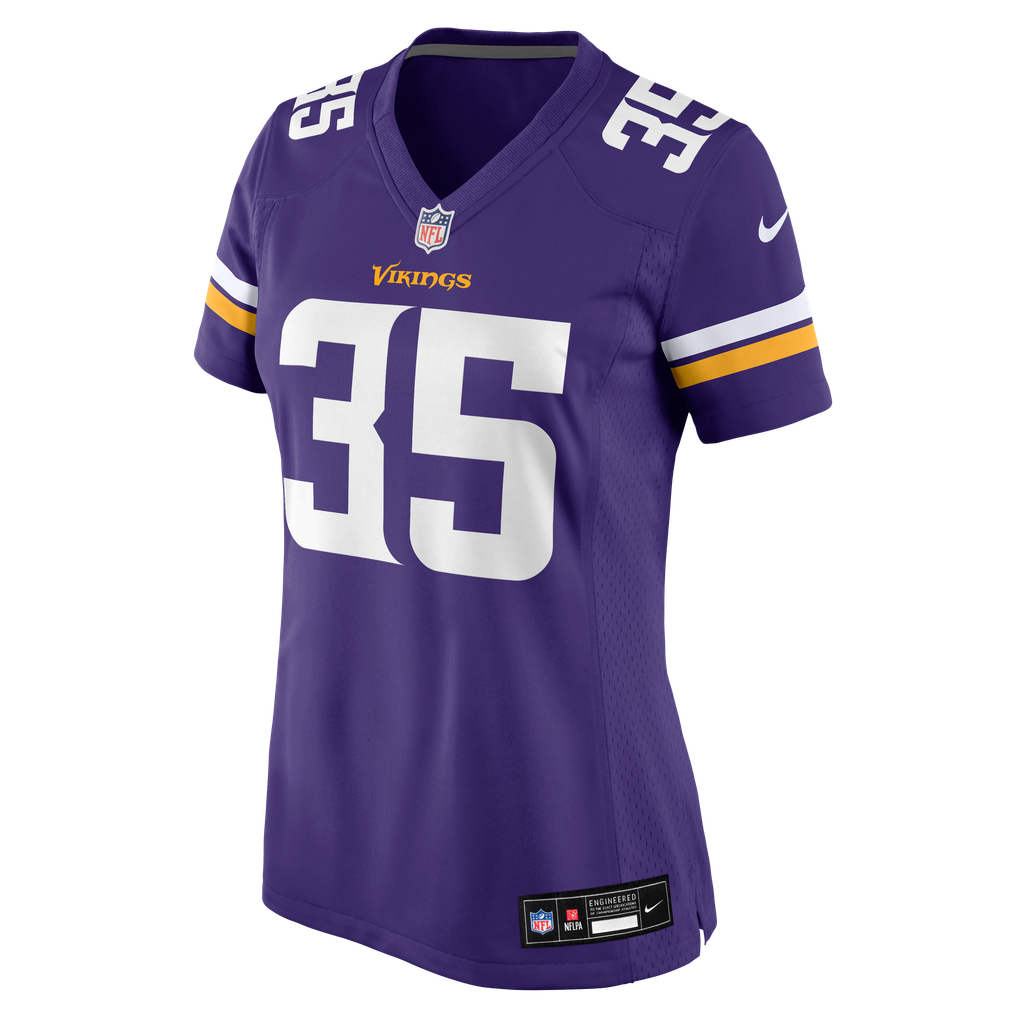 Women's Minnesota Vikings Bryce Phillips Nike Purple Team Game Jersey - Image 7