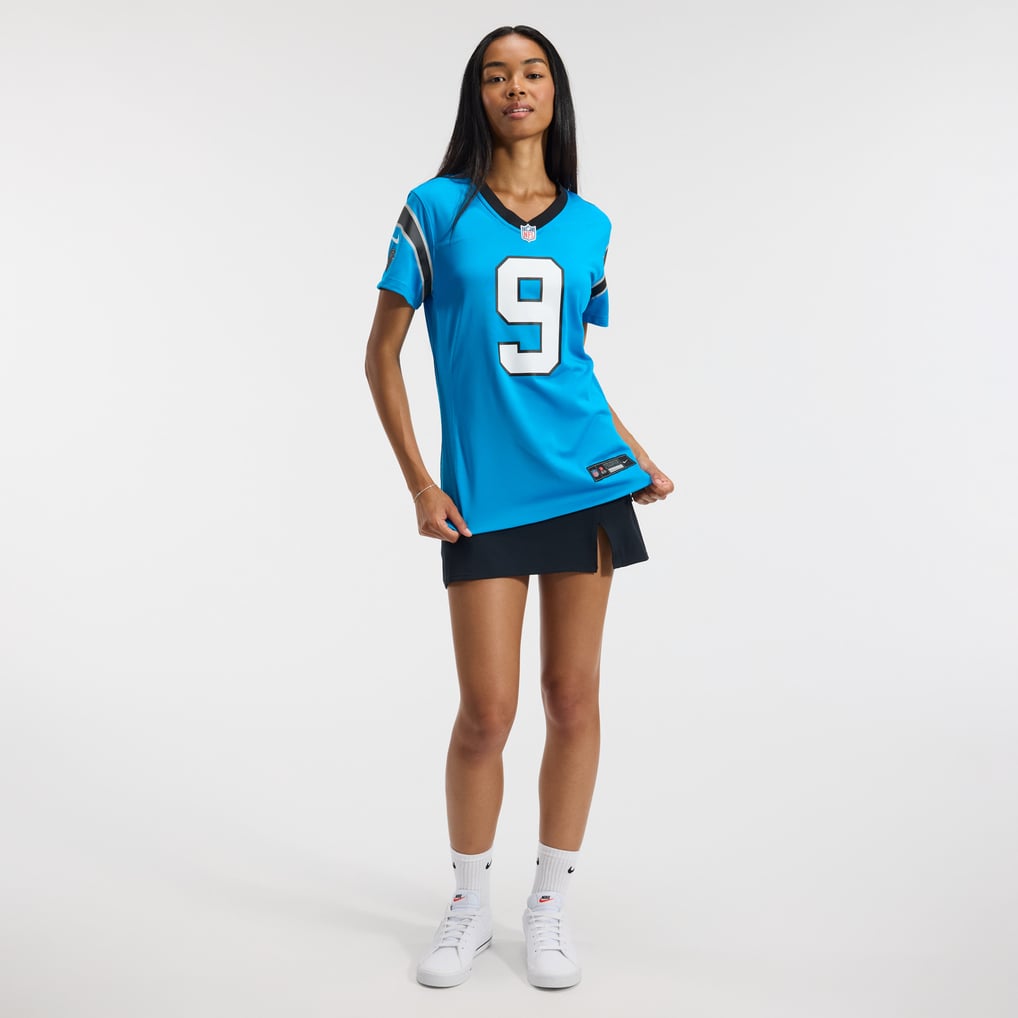 Women's Carolina Panthers Bryce Young Nike Blue Player Jersey - Image 5