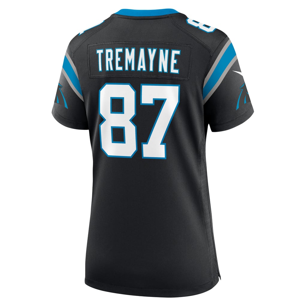 Women's Carolina Panthers Brycen Tremayne Nike Black Team Game Jersey - Image 4