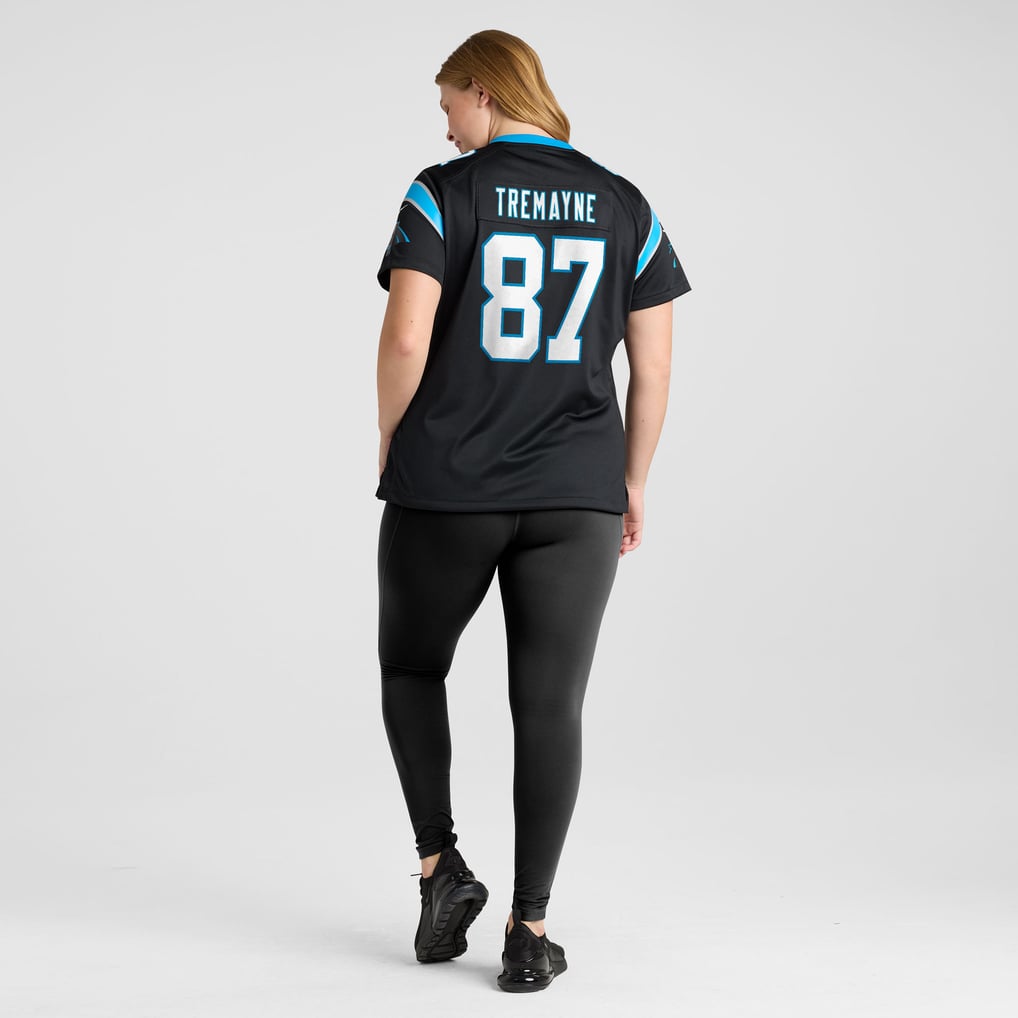 Women's Carolina Panthers Brycen Tremayne Nike Black Team Game Jersey - Image 8