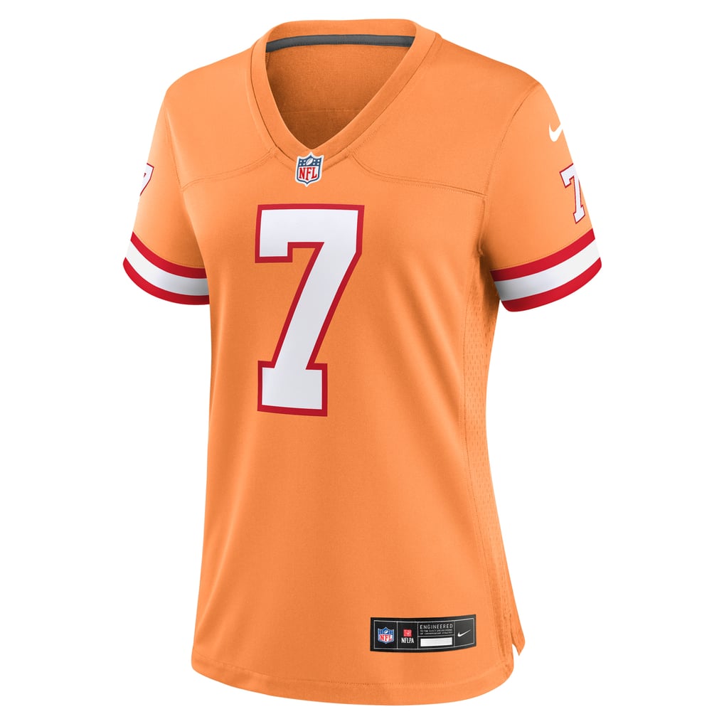 Women's Tampa Bay Buccaneers Bucky Irving Nike  Orange Alternate Game Jersey - Image 3