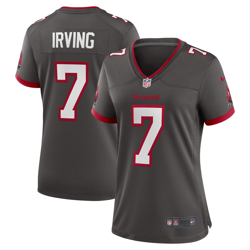 Women's Tampa Bay Buccaneers Bucky Irving Nike  Pewter Alternate Game Jersey - Image 2