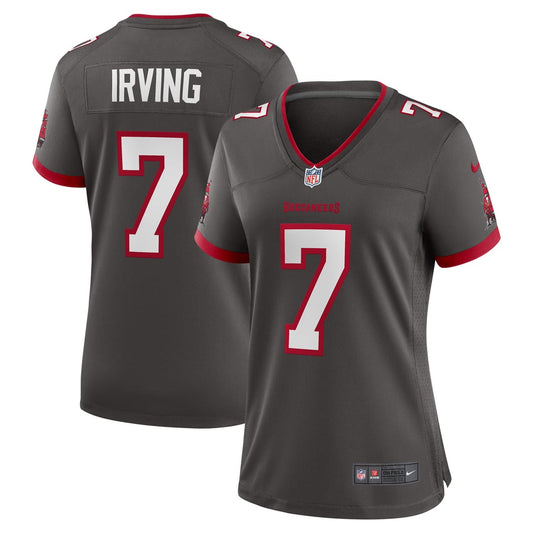 Women's Tampa Bay Buccaneers Bucky Irving Nike  Pewter Alternate Game Jersey - Image 1