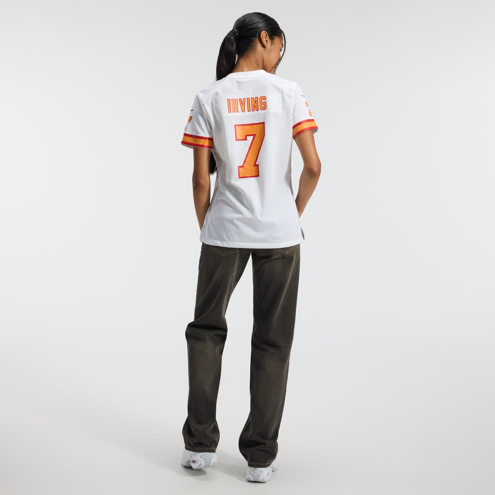 Women's '76 Tampa Bay Buccaneers Bucky Irving Nike White  Game Jersey - Image 6