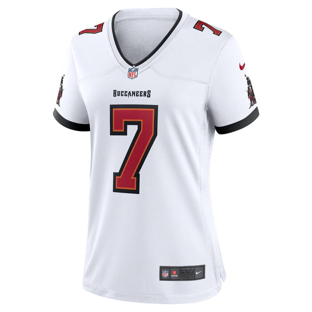 Women's Tampa Bay Buccaneers Bucky Irving Nike  White Game Jersey - Image 3