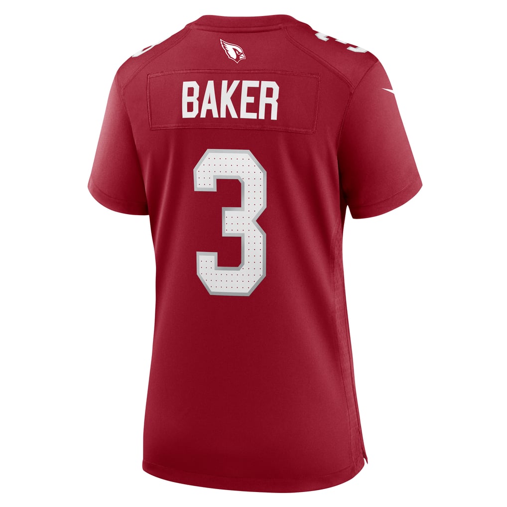 Women's Arizona Cardinals Budda Baker Nike  Cardinal Team Game Jersey - Image 4