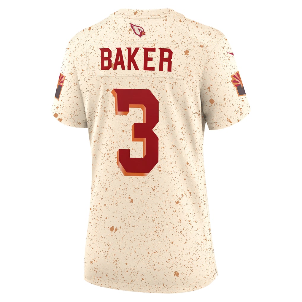 Women's Arizona Cardinals Budda Baker Nike Natural Rivalries Collection Game Jersey - Image 4