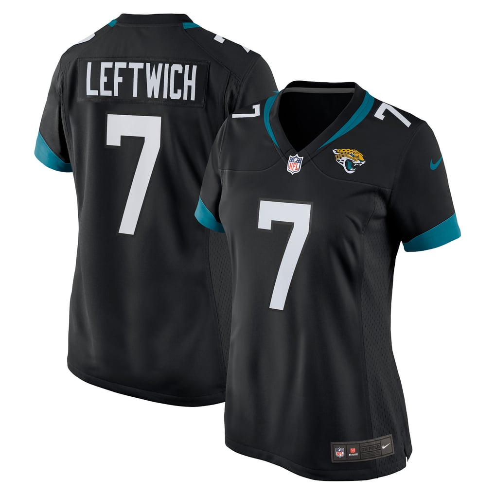 Women's Jacksonville Jaguars Byron Leftwich Nike Black Alternate Retired Player Game Jersey - Image 2