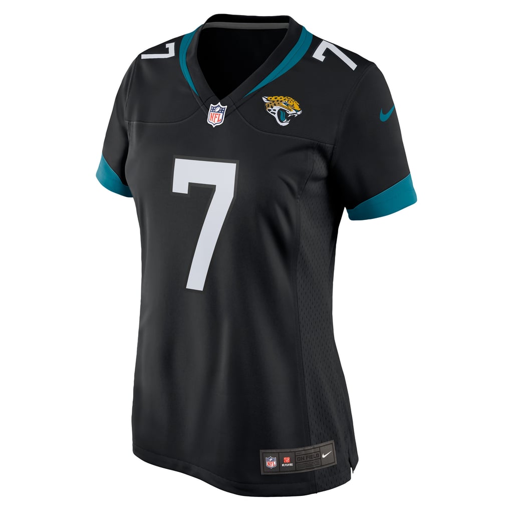 Women's Jacksonville Jaguars Byron Leftwich Nike Black Alternate Retired Player Game Jersey - Image 3