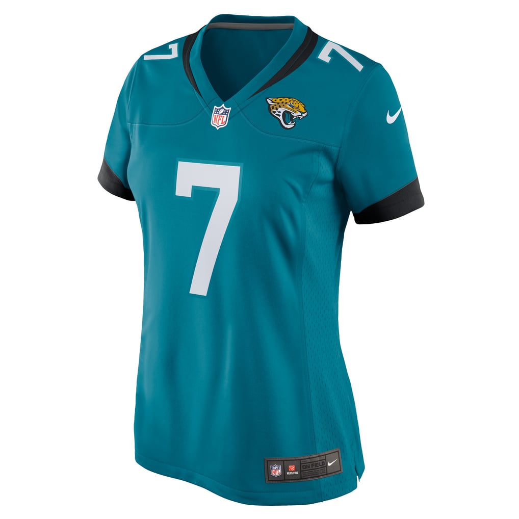 Women's Jacksonville Jaguars Byron Leftwich Nike Teal Retired Player Game Jersey - Image 3