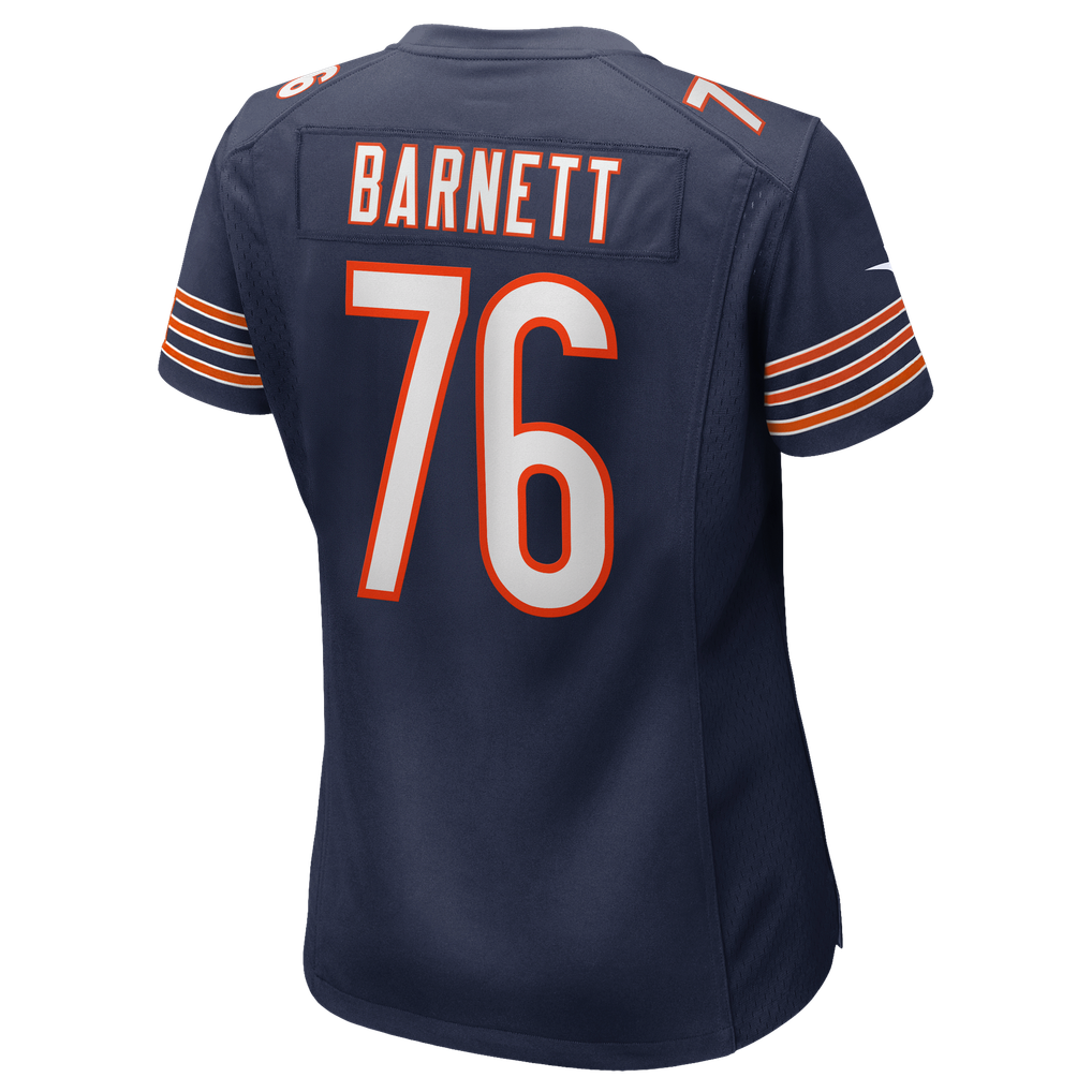 Women's Chicago Bears Caden Barnett Nike Navy Team Game Jersey - Image 8