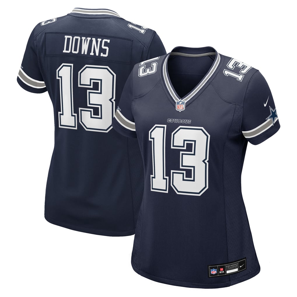 Women's Dallas Cowboys Caleb Downs Nike Navy Game Jersey - Image 2