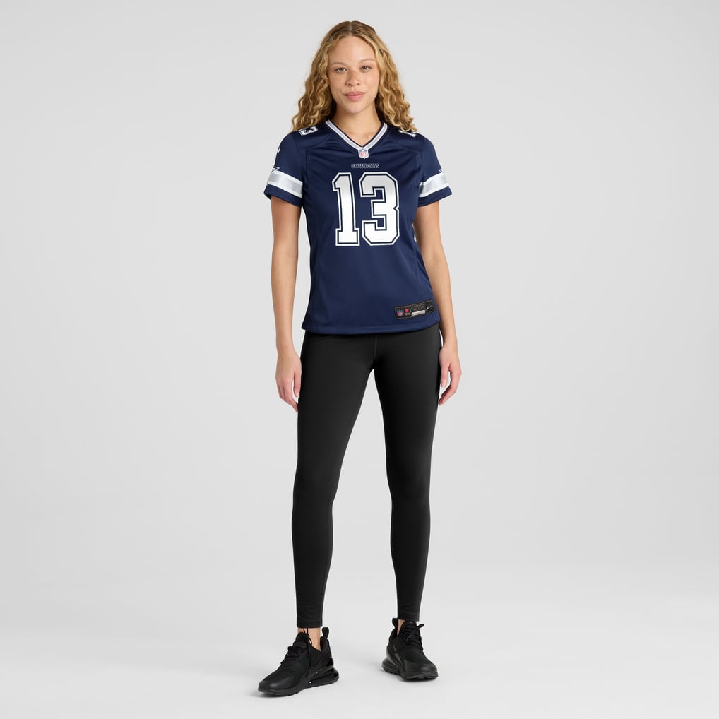 Women's Dallas Cowboys Caleb Downs Nike Navy Game Jersey - Image 3