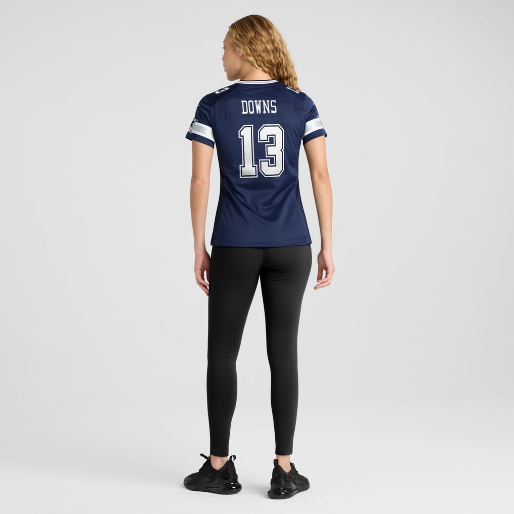 Women's Dallas Cowboys Caleb Downs Nike Navy Game Jersey - Image 4